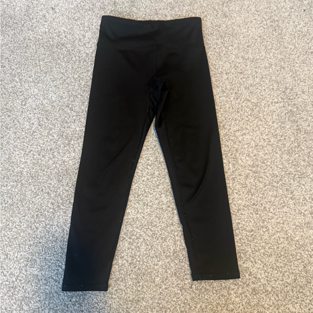 Old Navy Active Powerpress Black Kids Leggings. Small S 6-7. Go-dry